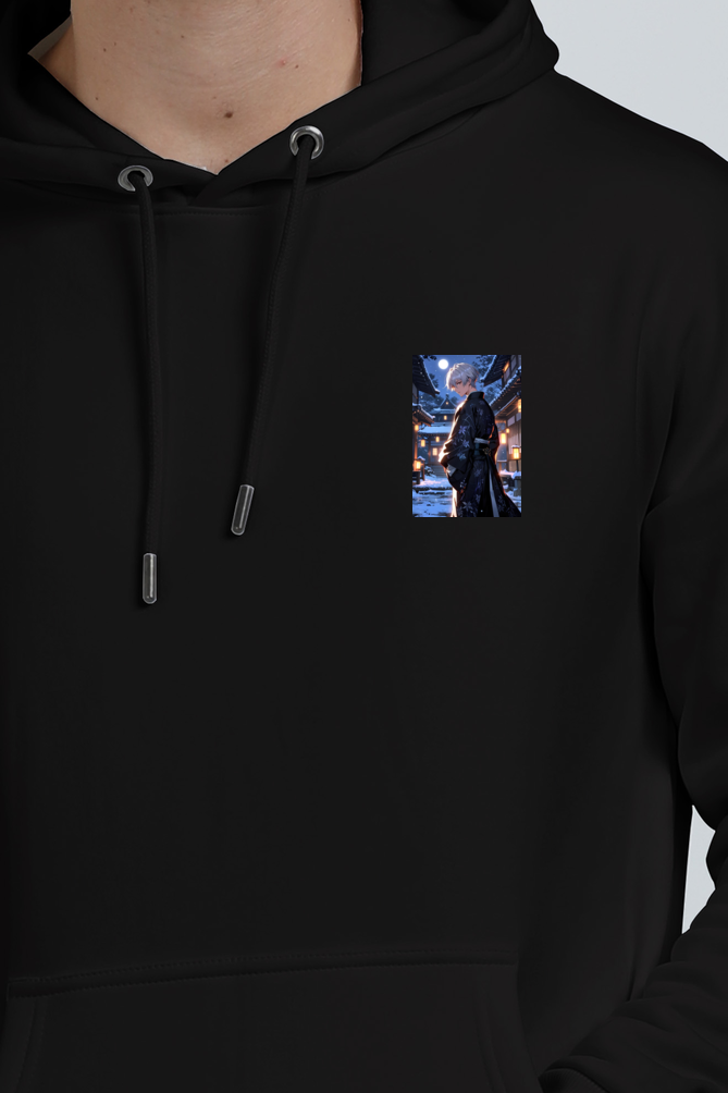 Moonlit Wanderer Hoodie – Black Edition