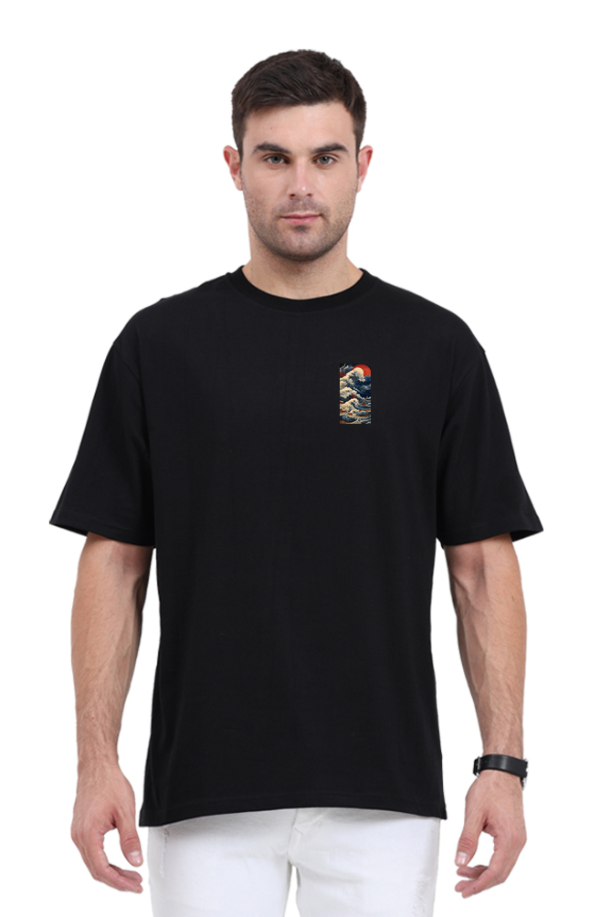 Ocean Tide Style Oversized Summer T-Shirt