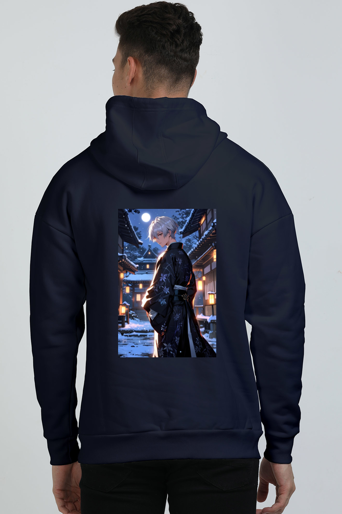 Moonlit Wanderer Hoodie – Black Edition