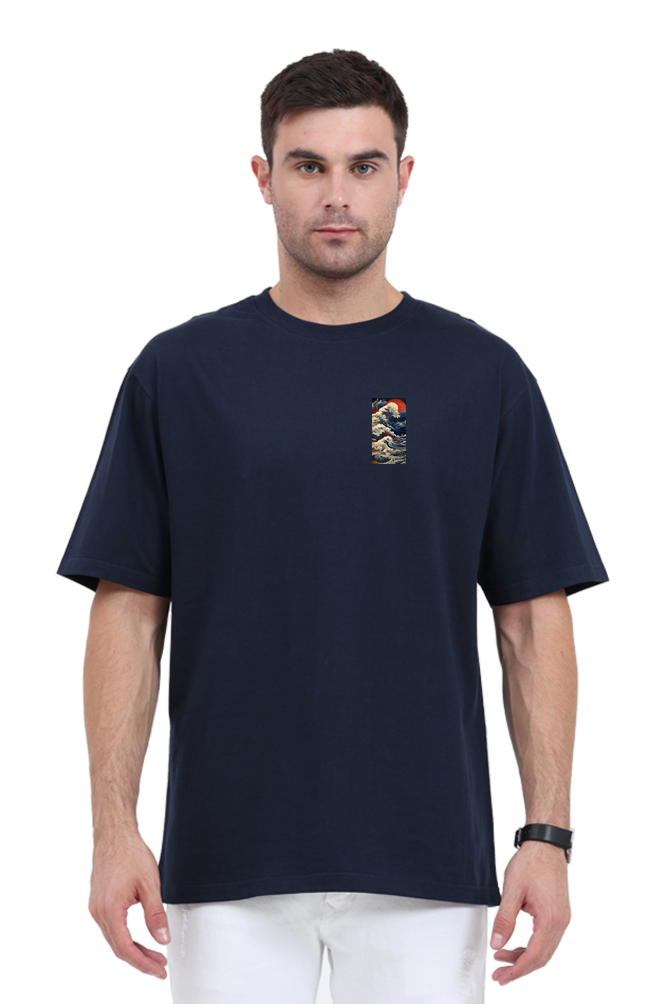 Ocean Tide Style Oversized Summer T-Shirt