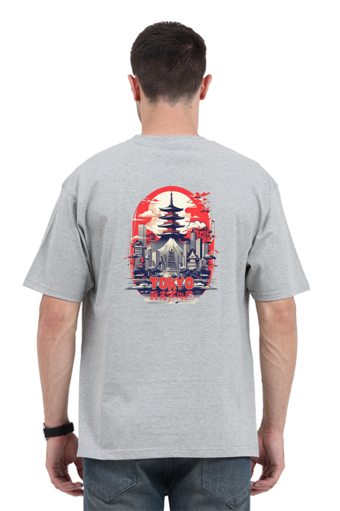 Tokyo City Styled Oversized T-Shirt