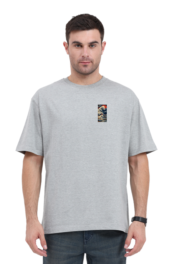 Ocean Tide Style Oversized Summer T-Shirt